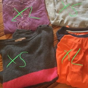 Tween Girl Shirts/Sweaters